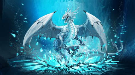 Water Dragon Wallpaper 4k