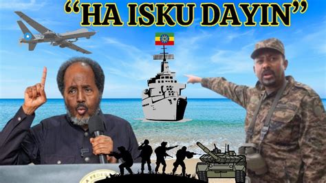 Muxuu Yahay Warka Cusub Ee Abiy Ahmed Ka Sheegay Damaciisa Badda