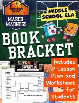 March Madness Book Bracket Activity Middle Grades Middle School ELA FUN