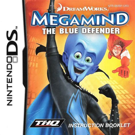 Megamind: The Blue Defender (2010) Nintendo DS box cover art - MobyGames