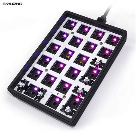 Gk S Gk Hot Swappable Blue Tooth Bt Dual Mode Pcb Custom Mechanical Keyboard Numpad Kit Rgb