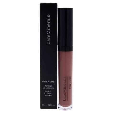 Bareminerals Gen Nude Patent Lip Lacquer Irl 0 12 Oz 3 5 Ml 098132518920 Jomashop