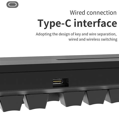 Ajazz K T Key Hot Swap Bluetooth Wired Dual Mode Rgb Backlight Office Game Mechanical