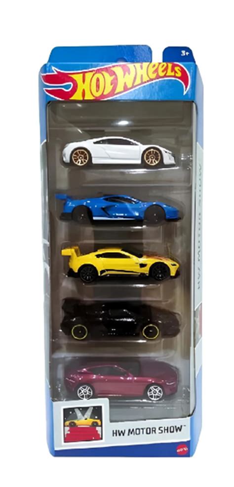 Hot Wheels Beşli Araba Seti Hw Motor Show HTV49