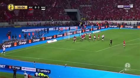 الشوط الثاني مباراة الوداد الرياضي و الاهلي المصري 2 0 نهائي دوري ابطال