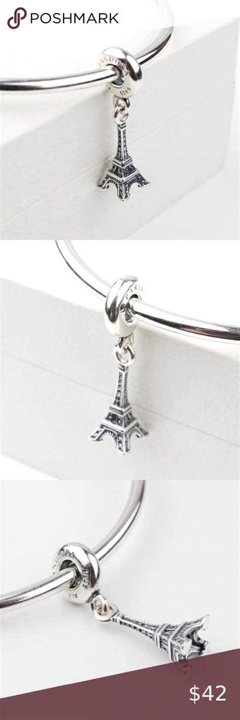 Pandora Sterling Silver Eiffel Tower Paris Dangle Pandora Jewelry