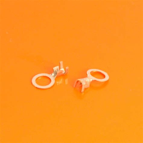 M6 62mm Uninsulated Crimp Ring Terminal 3 Way Components