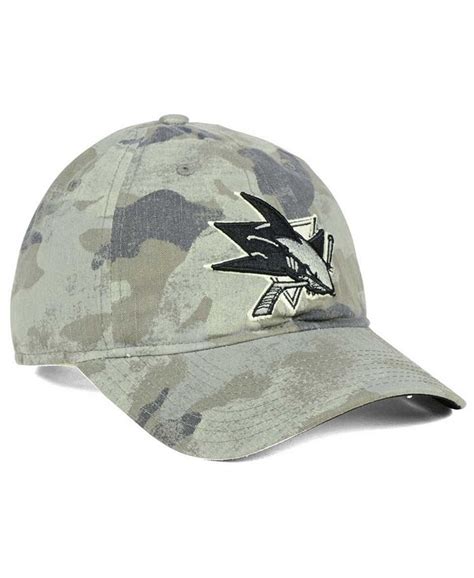 Adidas San Jose Sharks Camo Slouch Cap Macys