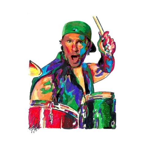 Art Chad Smith Red Hot Chili Peppers Rock Poster 11x17 Poshmark