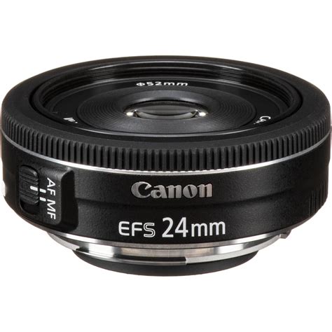 Used Canon EF S 24mm F 2 8 STM Lens 9522B002 B H Photo Video