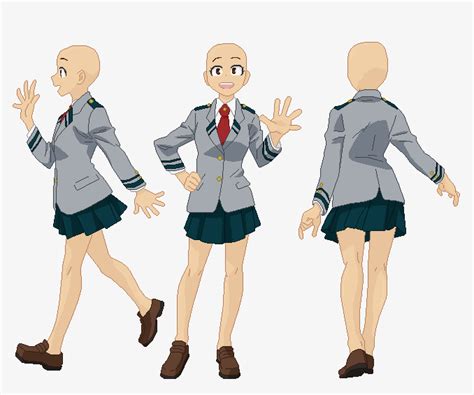 668 Uniform By Bases Xs Drawing Base Anime Poses Reference Anime