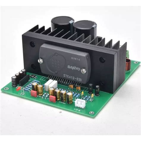 Jual Power Amplifier STK412-530 Mainboard Penguat Suara dengan IC STK ...