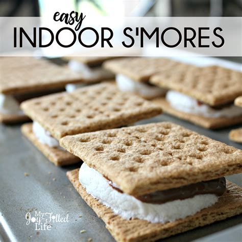 How To Easily Make S Mores Indoors My Joy Filled Life