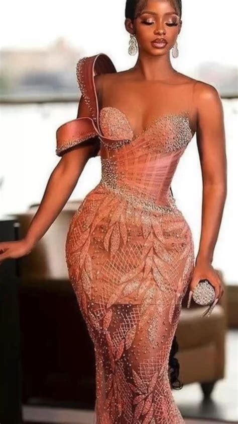 Nude Look Vestido De Baile De Gala Vestidos Estampados De Fiesta Trajes Africanos