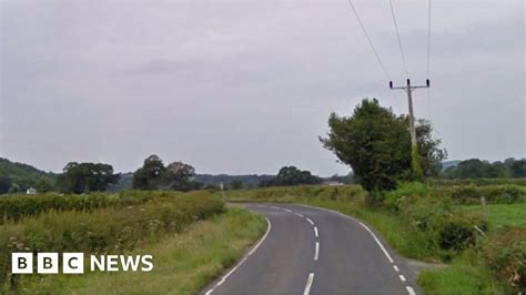 Two Car Crash At Llanarthney Man Dies And Woman Injured Bbc News