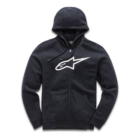 Alpinestars Ageless Fleece Black Casual Motorcycle Clothing From