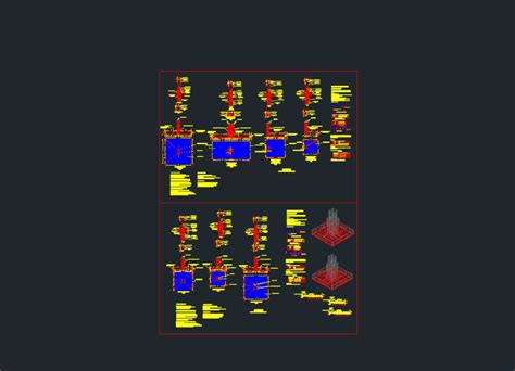 Zapatas de cimentación en AutoCAD Descargar CAD 339 87 KB Bibliocad