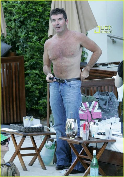 Simon Cowell Is Shirtless Photo Shirtless Simon Cowell