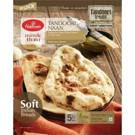 Buy Haldirams Frozen Tandoori Naan 5s 400g Online In Uae Talabat Uae