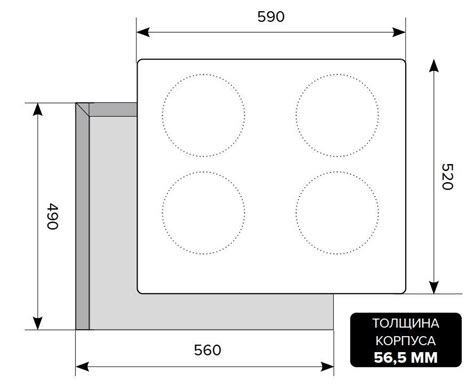 Индукционная варочная панель Lex EVI 640-2 BL