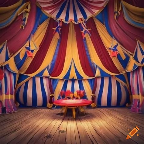circus tent interior