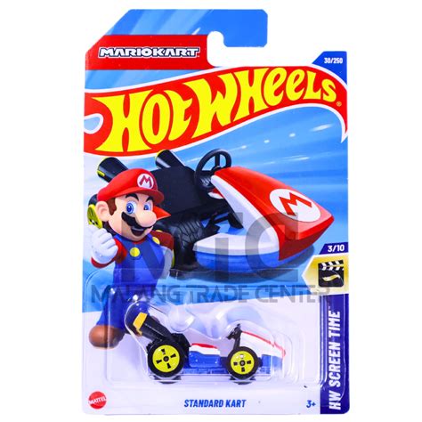 Jual Hot Wheels Standard Kart Mario Kart Shopee Indonesia