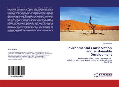 PDF Environmental Conservation And Sustainable Development