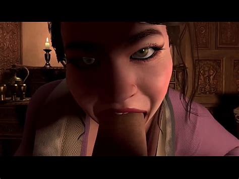 Follando por el culo a una sirvienta MILF asiática caliente después de que ella lo deja