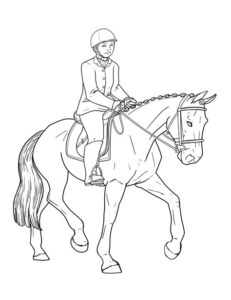 149 Dessins De Coloriage Poney à Imprimer Sur Page 8