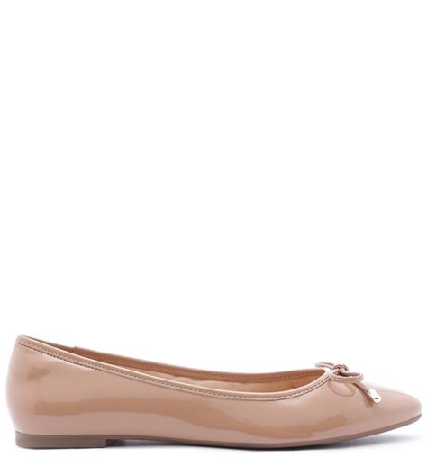 Sapatilha Bico Fino Nude Soft Avelã Arezzo