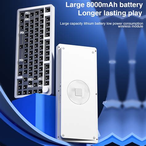 Aula Leobog Hi Customized Keyboard Keys Tri Mode Type C G Bluetooth Hot Swap Rgb