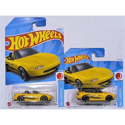 Hot Wheels Mazda MX Miata Case Q A Shopee Malaysia