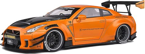 Modelo Escala Nissan Skyline Gt R R Lbwk Liberty Walk Orange