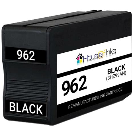Hp 962 3hz99an Black Remanufactured Ink Cartridge