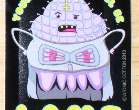 Lumpy Space Pinhead Vinyl Sticker 3 In X 4 In Etsy