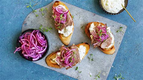 Bruschetta Med Lammestek Oppskrift Matprat