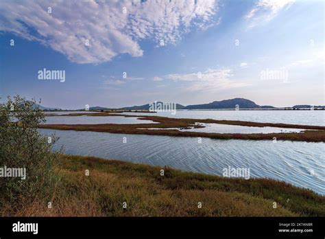 Vista De La Laguna De Gialova La Laguna De Gialova Es Uno De Los