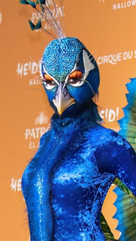 heidi klums  iconic halloween costumes   years