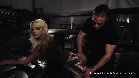 Stunning Blonde Takes Big Cock In Shaved Pussy