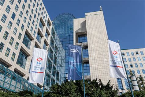 Nis Gazprom Neft Logo Sign On Their Headquarters In Novi Sad Serbia