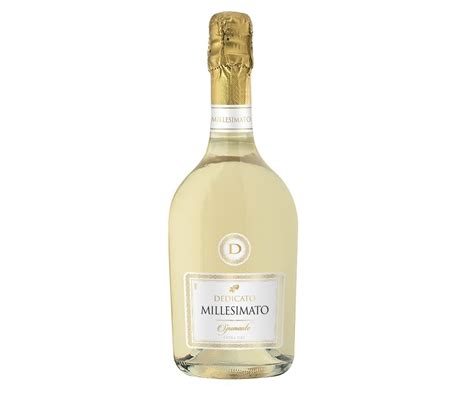 Spumante Bianco extra dry Dedicato MILLESIMATO 75cl - The Italian Food