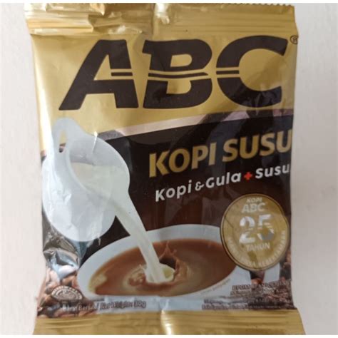 Jual Kopi Abc Susu Sachet Shopee Indonesia