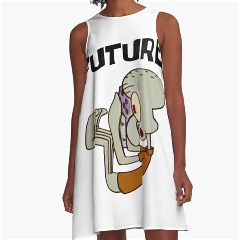 Squidward Future Dresses | Redbubble