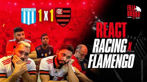 REACT Reagindo A Racing 1x1 Flamengo React YouTube