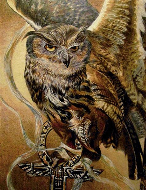 Схема вышивки «Сова» (№1575897) - Вышивка крестом