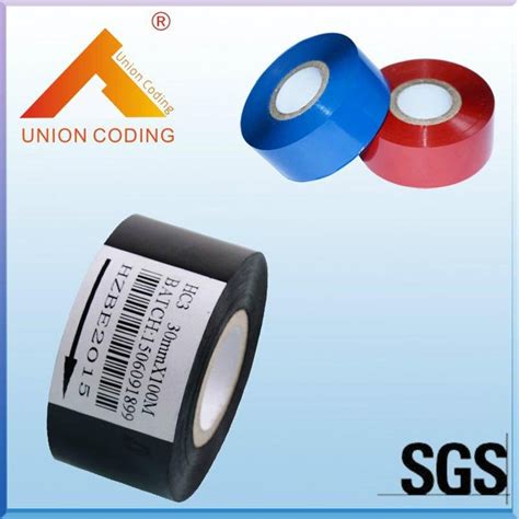 30mm Strong Adhesion Hot Stamping Date Coder Foil For Coding Machine HC3 30X100 Unioncoding