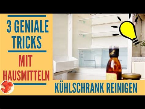 3 Geniale Tricks SO EINFACH kannst du deinen KÜHLSCHRANK reinigen