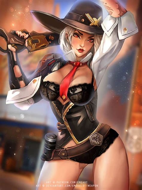 Ashe Lingerie Ver By EmeraldWeapon Hentai Foundry
