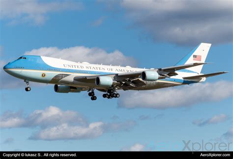 82 8000 Usaf United States Air Force Boeing Vc 25a By Lukasz S Aeroxplorer Photo Database