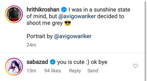 Hrithik Roshan Drops A Drool Worthy Pic GF Saba Azad Comments